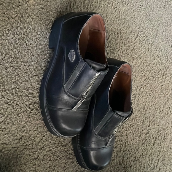 Harley Davidson zip up shoes - Picture 1 of 3